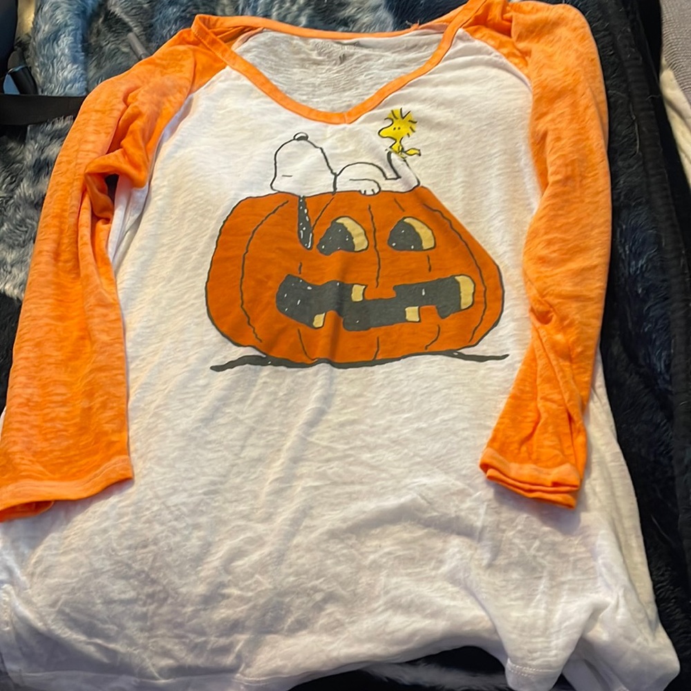 Snoopy raglan tee